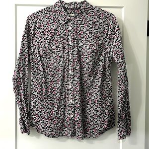 Talbots button-down LS top